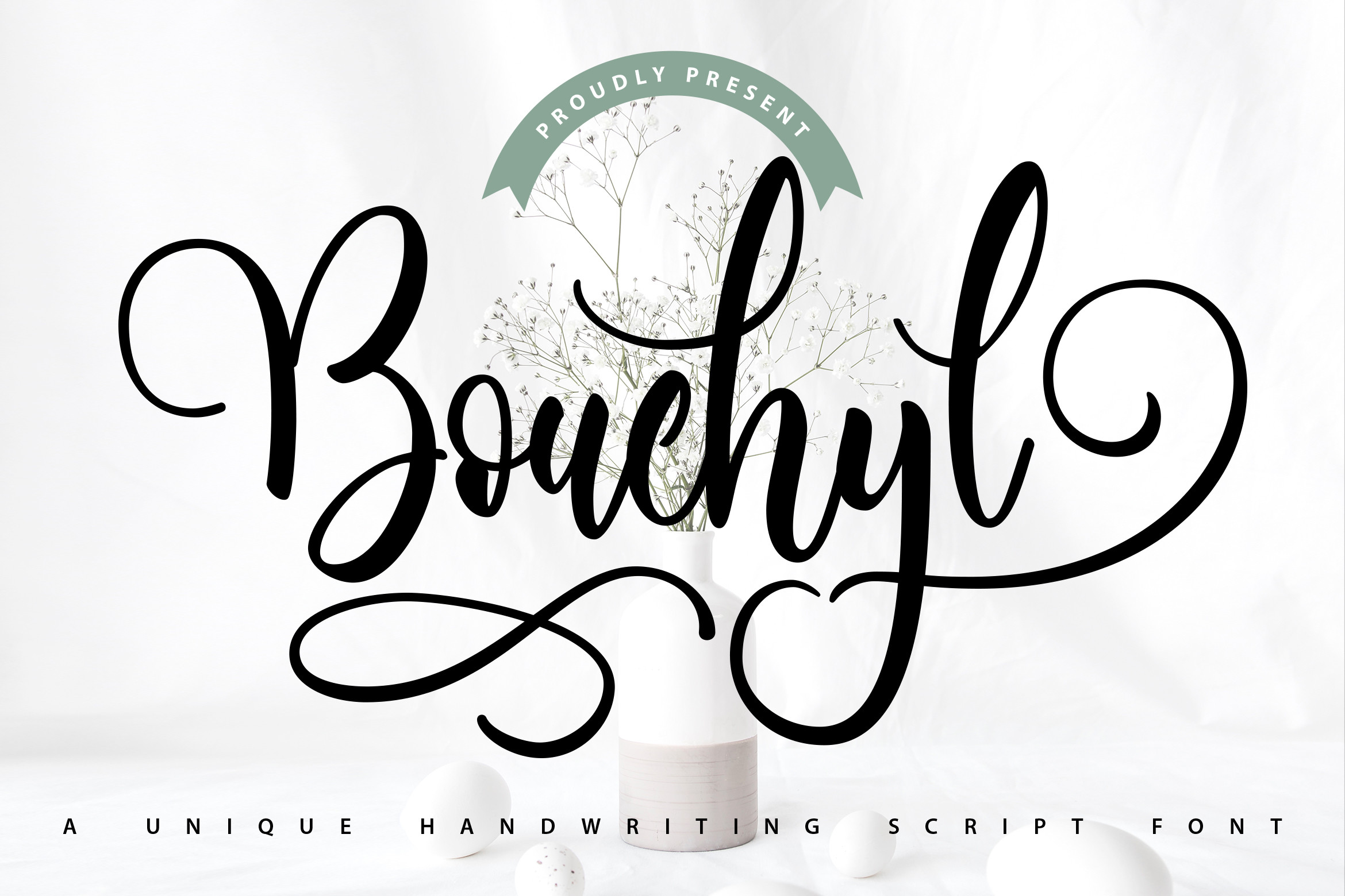 Bouchyl Unique Handwriting Script Font - best script font for Cricut